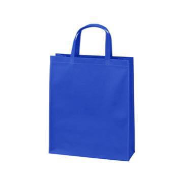 ベーシック不織布トートバッグ100　A4縦：ブルーの商品画像