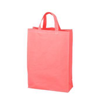 ベーシック不織布トートバッグ75　中縦：ピンクの商品画像