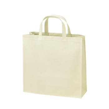 ベーシック不織布トートバッグ100 小：ホワイトの商品画像
