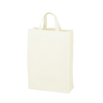 ベーシック不織布トートバッグ
100　中縦：ホワイトの商品画像