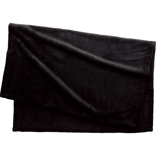 クラッシーブランケット（PUバッグ付）：ブラックの商品画像