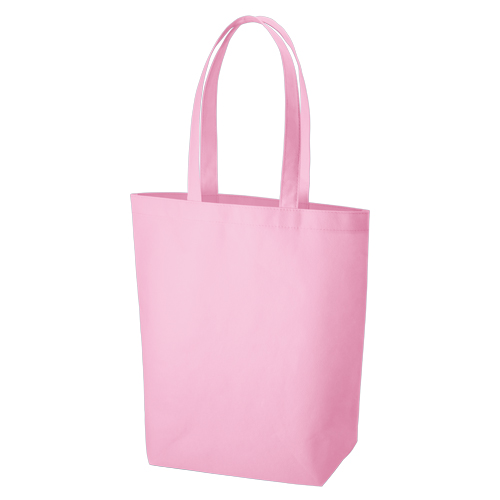 不織布バッグ（M）：ピーチピンクの商品画像