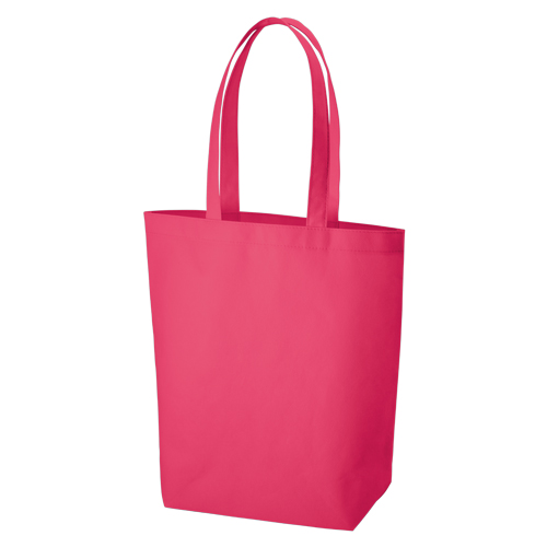 不織布バッグ（M）：ビビッドピンクの商品画像