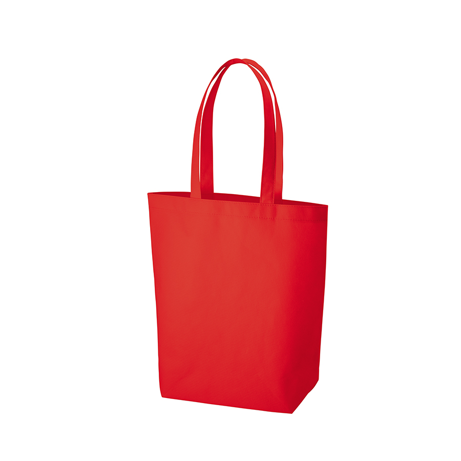 再生不織布バッグ（M）：レッドの商品画像