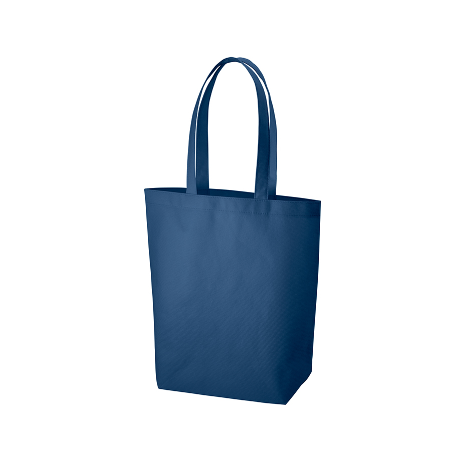 再生不織布バッグ（M）：ディープブルーの商品画像