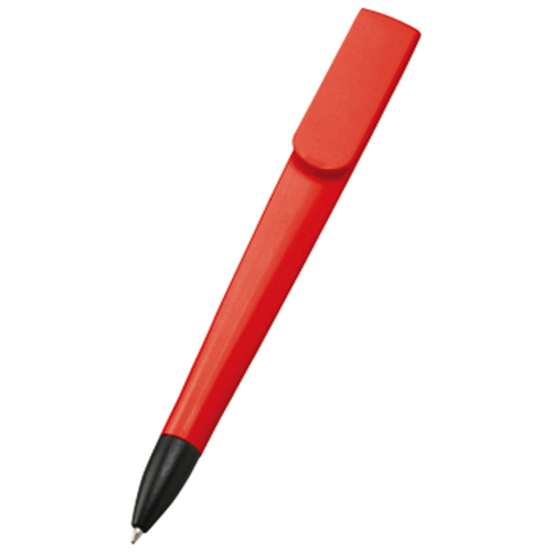 ラペルボールペン：レッドの商品画像