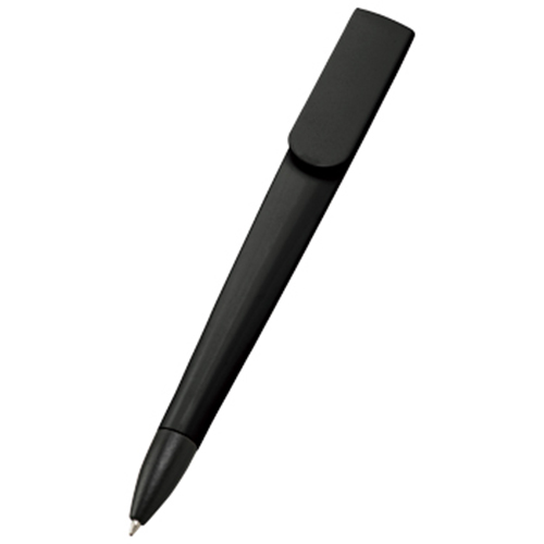 ラペルボールペン：ブラックの商品画像