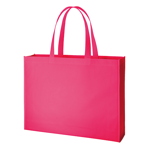 不織布イベントバッグ：ビビッドピンクのメイン画像