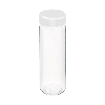 スリムクリアボトル：ホワイトのイメージ画像