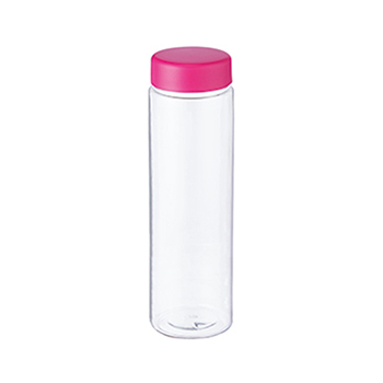 スリムクリアボトル（L）：ピンクのイメージ画像